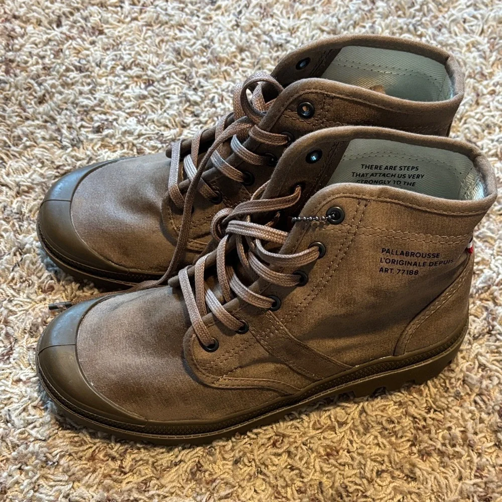 Palladium Dark Brown Boots